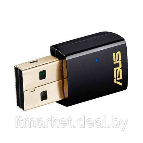 Сетевой адаптер Wi-Fi Asus USB-AC51 (433MHz, 2.4GHz + 5GHz, USB) - фото 3 - id-p208973804