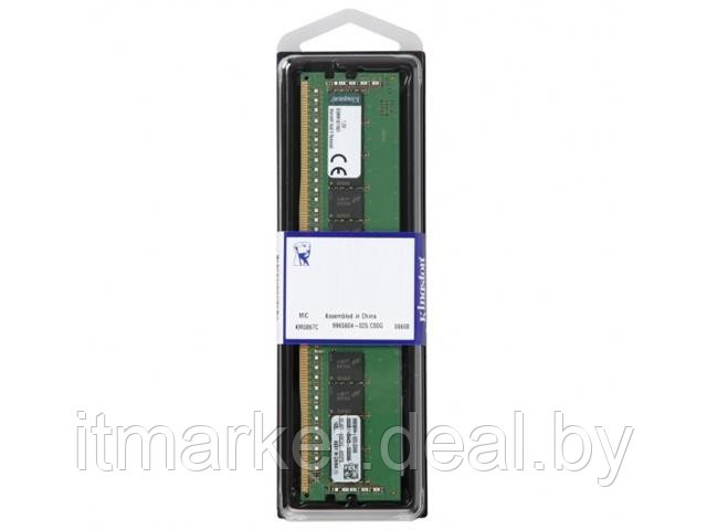 Модуль памяти 8Gb Kingston KVR26N19S8/8 2666MHz PC-21300 19-19-19 1.2V - фото 2 - id-p208973805