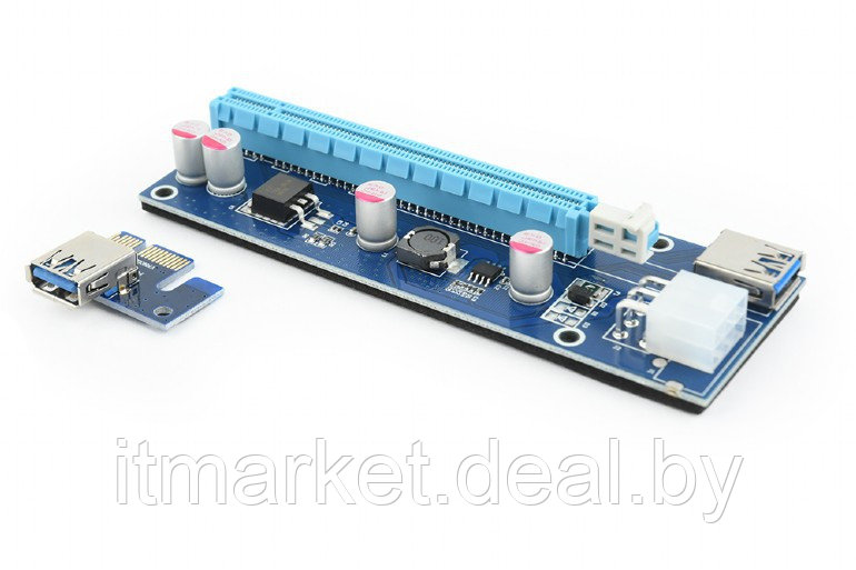 Райзер Gembird RC-PCIEX-03 Riser card PCI-Ex to Ext - фото 1 - id-p208973812