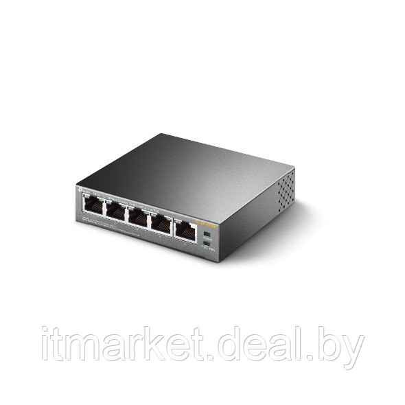 Коммутатор TP-Link TL-SF1005P (5x 10/100Mbit/s, 4xPoE) - фото 4 - id-p208973814