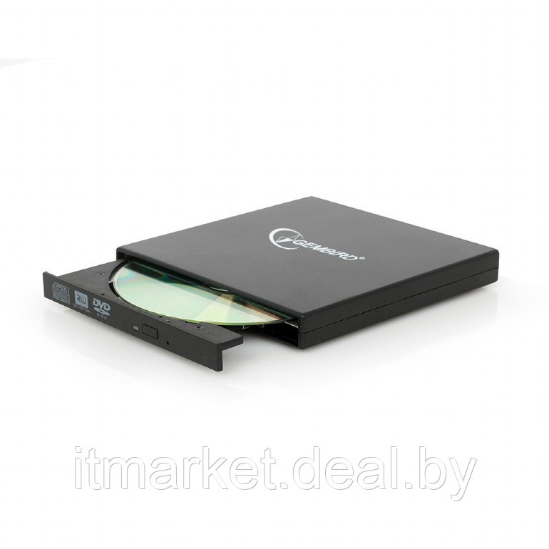 Внешний DVD+/-RW Gembird DVD-USB-02 Black USB 2.0 - фото 2 - id-p208973846