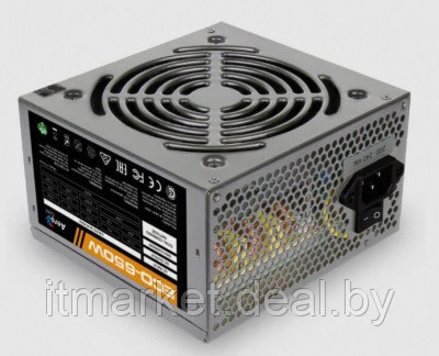 Блок питания 650W Aerocool ECO-650W (120мм, 24+8pin, 1x6/8pin, 5хSATA, 3xMolex) - фото 1 - id-p208973873