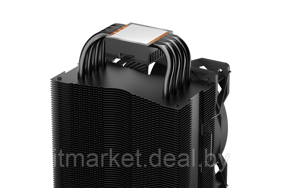 Вентилятор be quiet! PURE ROCK 2 Black (BK007) (SocAll, 4xTT, 120mm, 150W 4-pin) - фото 4 - id-p208979824