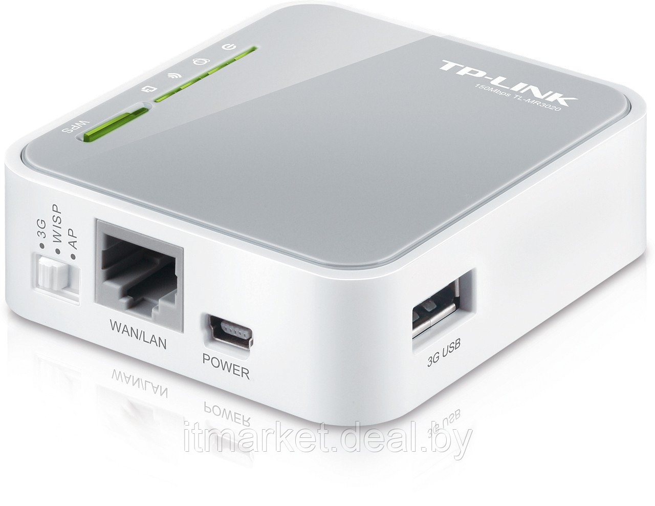 Маршрутизатор TP-LINK TL-MR3020 - фото 2 - id-p208972896