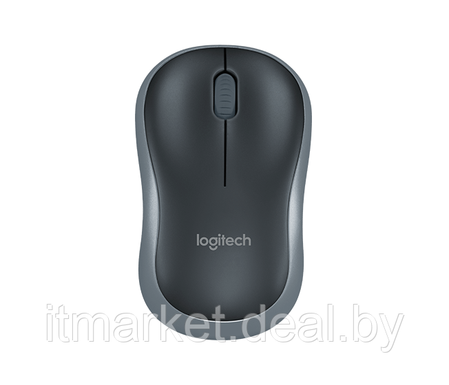 Мышь Logitech M185 (черный/серый) (910-002238) - фото 1 - id-p208973901