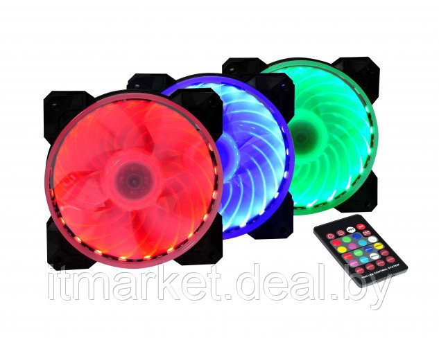 Набор вентиляторов Spire MAGIC Lantern X2-12025S1L6-RGB-L - фото 1 - id-p208973903