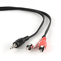 Кабель Cablexpert CCA-458/0.2 (jack 3.5mm -> 2x RCA) 0.2m