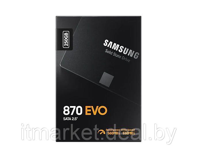 Жесткий диск SSD 250Gb Samsung 870 EVO (MZ-77E250BW) - фото 6 - id-p208981787
