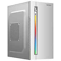 Корпус Ginzzu D380 White, RGB, 2*USB 2.0, белый, mATX