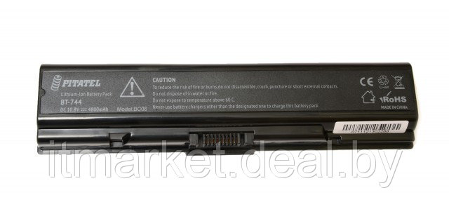 Батарея для ноутбука Pitatel ВТ-744 для Toshiba p/n PA3534 Satellite A200/A300/L300/L500 series (10.8В, - фото 3 - id-p208973948