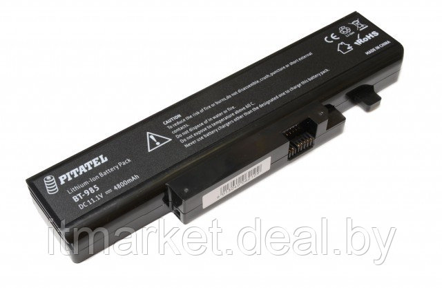 Батарея для ноутбука Pitatel ВТ-985 L10S6Y01 для Lenovo IdeaPad Y460/Y560/B560 series (11.1В, 4800мАч) - фото 2 - id-p208973951