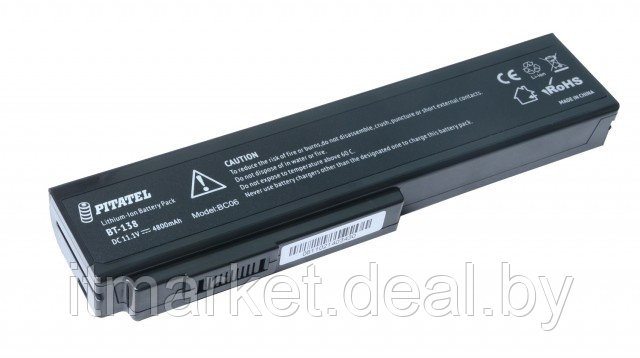Батарея для ноутбука Pitatel ВТ-138 А32-М50 для Asus M50/X55s Series (11.1В, 4800мАч) - фото 2 - id-p208973953