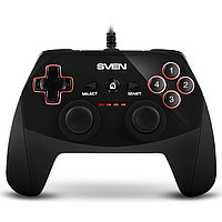 Геймпад Sven GC-250 Black (джой-к, 2 стика, 11 кнопок, для PC/Sony PlayStation 3)