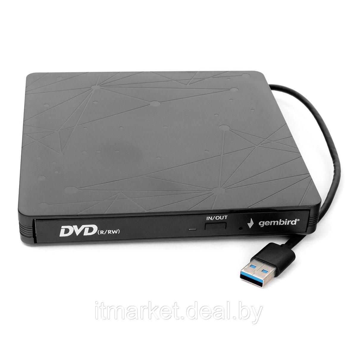 Внешний DVD+/-RW Gembird DVD-USB-03 - фото 1 - id-p208989876