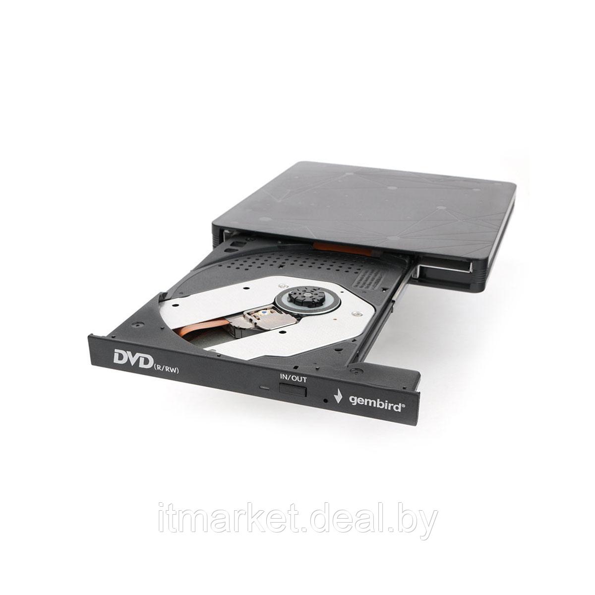 Внешний DVD+/-RW Gembird DVD-USB-03 - фото 2 - id-p208989876