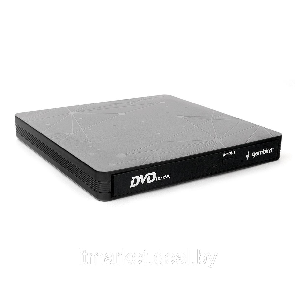 Внешний DVD+/-RW Gembird DVD-USB-03 - фото 3 - id-p208989876