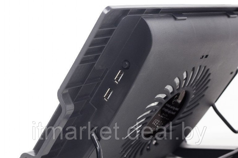 Подставка для ноутбука Gembird NBS-1F17T-01 (17", USB, 1xFan 150mm, Led) - фото 4 - id-p208974018