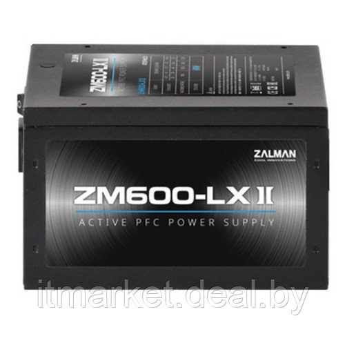 Блок питания 600W Zalman ZM600-LXII (120мм, 24+8pin, 2x6/8pin, 3xMolex, 6xSATA) - фото 3 - id-p208977972