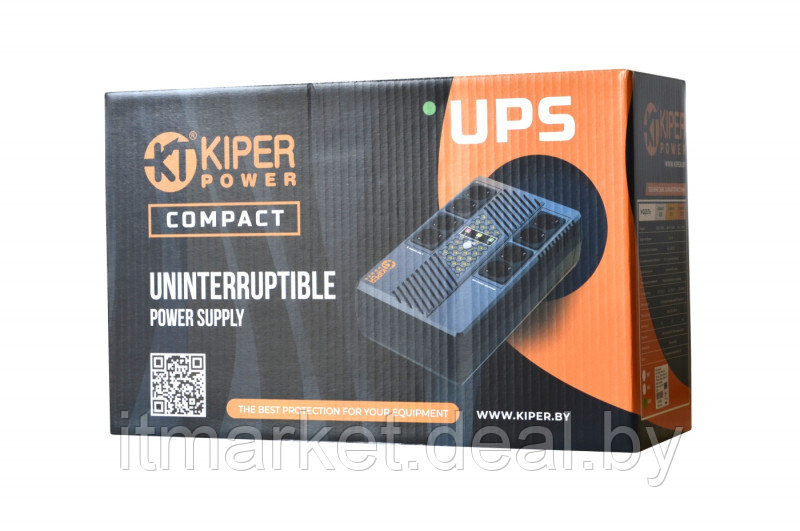 Источник бесперебойного питания 800VA Kiper Power Compact 800 - фото 2 - id-p208986911