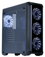 Корпус Zalman i3 Edge (Miditower, ATX, USB3, 4xFan, White LED, Window)