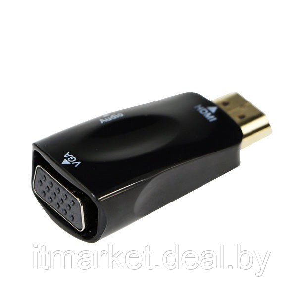 Переходник Cablexpert A-HDMI-VGA-02 (HDMI(male) to VGA+3.5audio) - фото 2 - id-p208973077