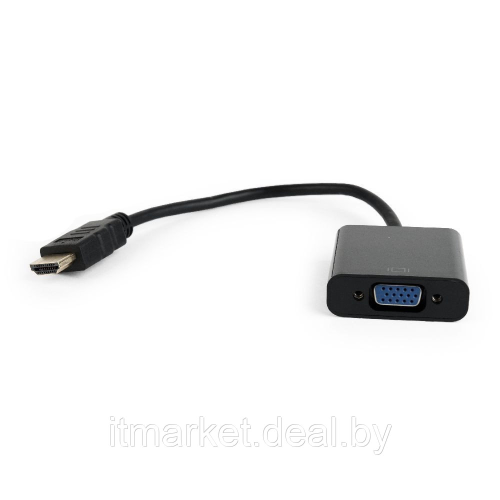Переходник Cablexpert A-HDMI-VGA-04 (HDMI to VGA) - фото 1 - id-p208973084