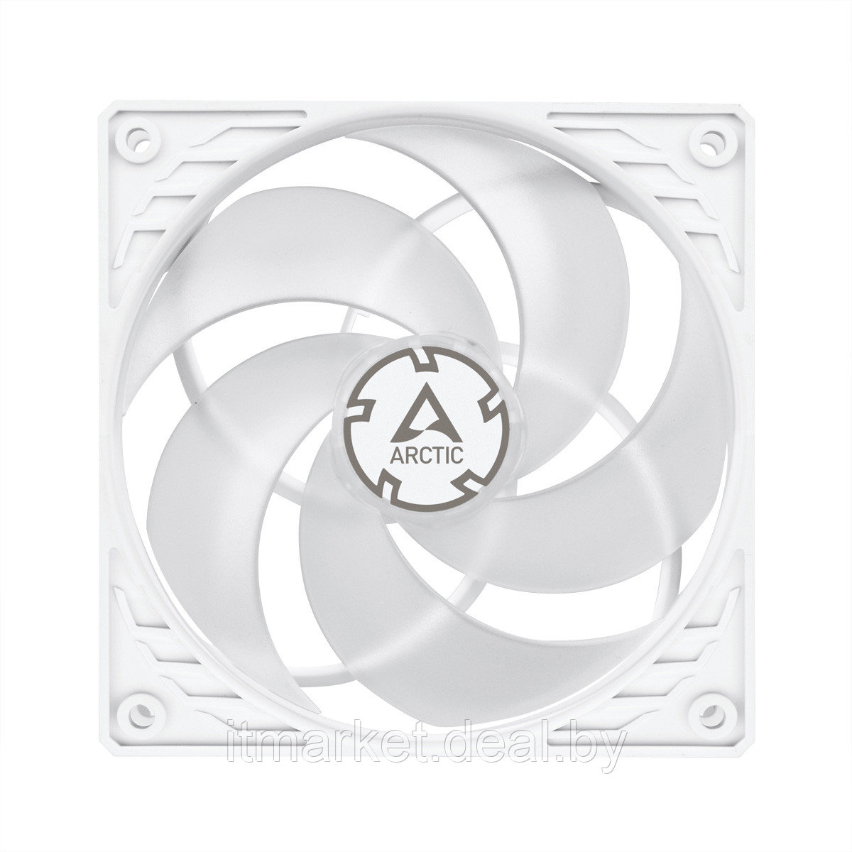 Вентилятор Arctic Cooling P12 PWM PST (ACFAN00132A) White/Transparent (120mm, 200-1800rpm, 56.3CFM, - фото 2 - id-p208979008