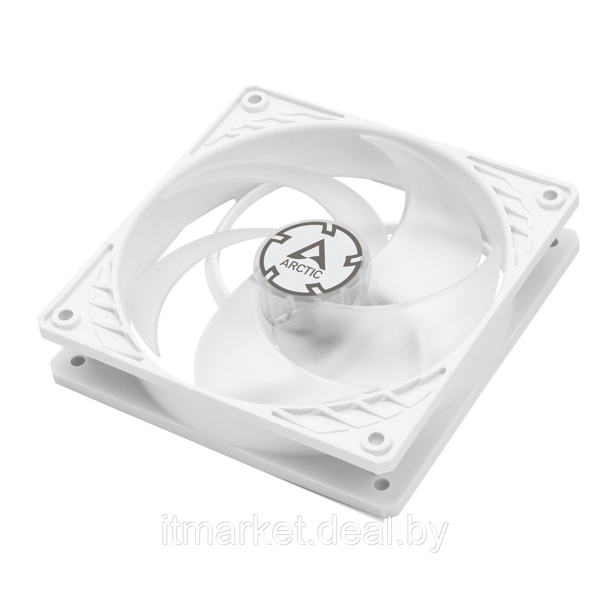 Вентилятор Arctic Cooling P12 PWM PST (ACFAN00132A) White/Transparent (120mm, 200-1800rpm, 56.3CFM, - фото 3 - id-p208979008