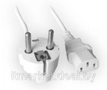 Кабель питания Cablexpert PC-186W-VDE 1.8m w/VDE White - фото 1 - id-p208973108