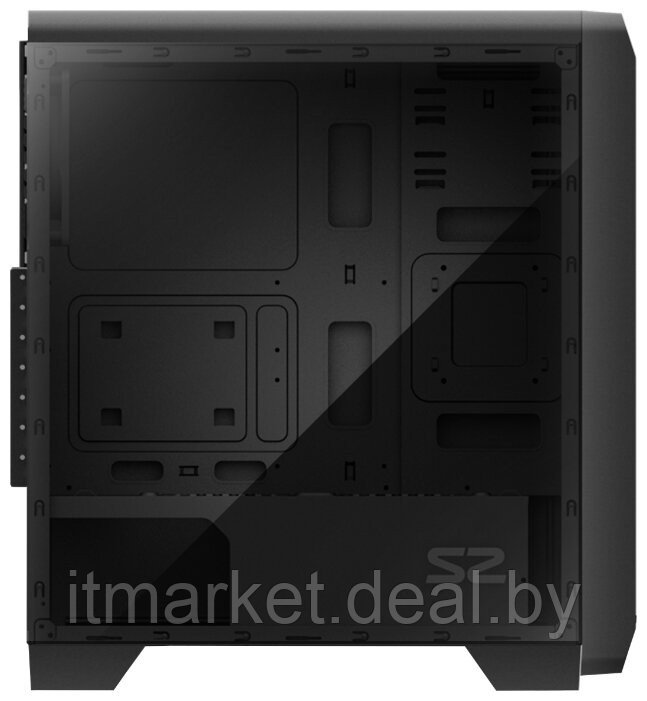 Корпус Zalman S2 Black (Miditower, ATX, USB3, Fan, Window) - фото 3 - id-p208974083
