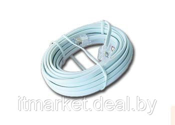 Телефонный кабель Cablexpert TC6P4C-5M 5m - фото 1 - id-p208973122