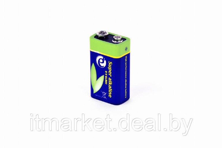 Батарейка Energenie (EG-BA-6LR61-01) 9V "Крона" Alkaline 1шт в блистере - фото 1 - id-p208974127