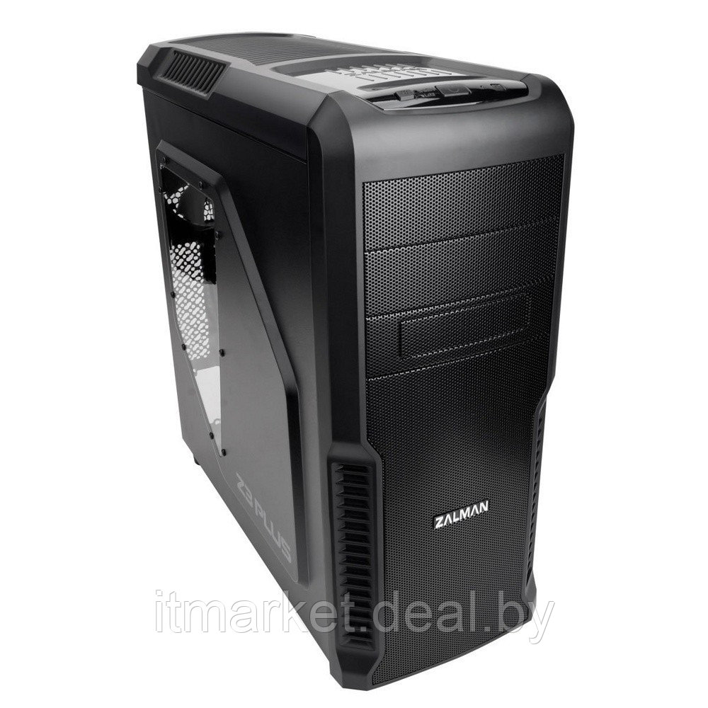 Корпус Zalman Z3 Plus Black Miditower ATX Window USB3 4xFun - фото 1 - id-p208973160