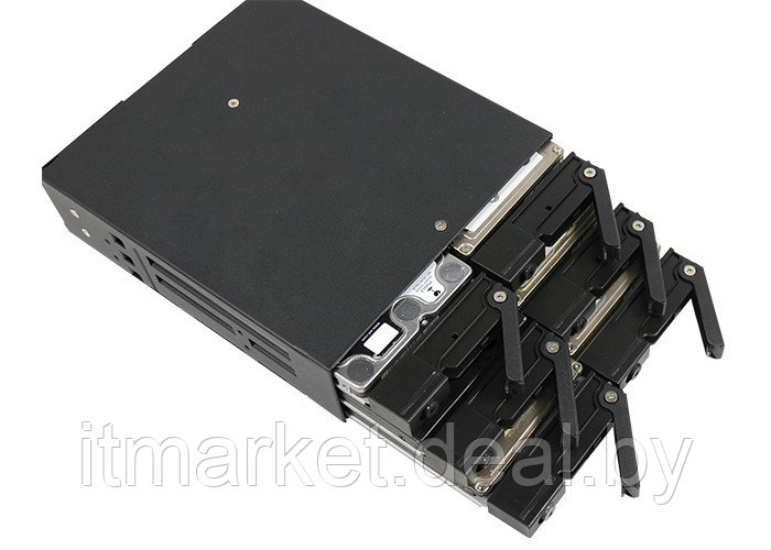 Мобильное шасси Chieftec CMR-625 HotSwap 6x2.5" HDD/SSD in 5.25" - фото 5 - id-p208974134