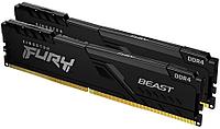 Модуль памяти 16Gb (2*8Gb) FURY Beast Black (KF432C16BBK2/16)