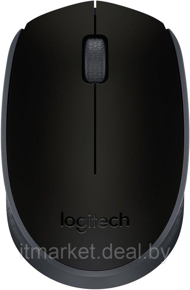 Мышь Logitech Wireless Mouse M171 Black/Grey (910-004424) (Радио) - фото 1 - id-p208979085