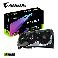 Видеокарта Gigabyte RTX 4070 AORUS Master 12G (GV-N4070AORUS M-12GD)