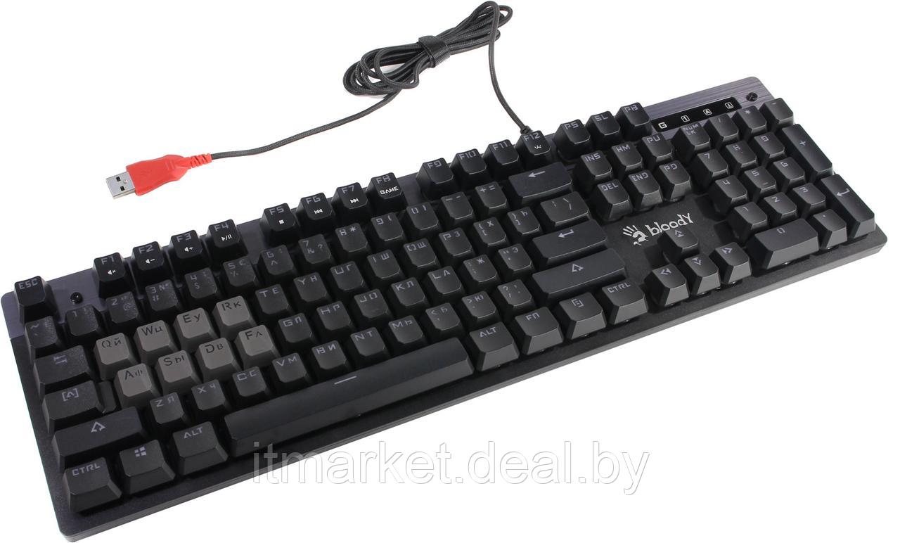 Клавиатура A4Tech Bloody B500N Black USB LED - фото 3 - id-p208979089