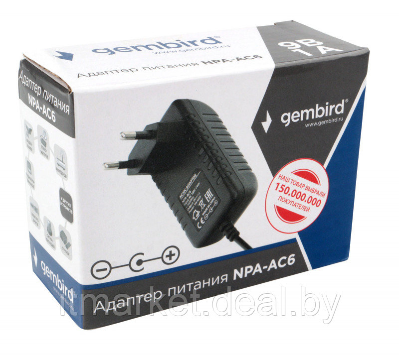 Зарядное устройство Gembird NPA-AC6 - фото 2 - id-p208991016