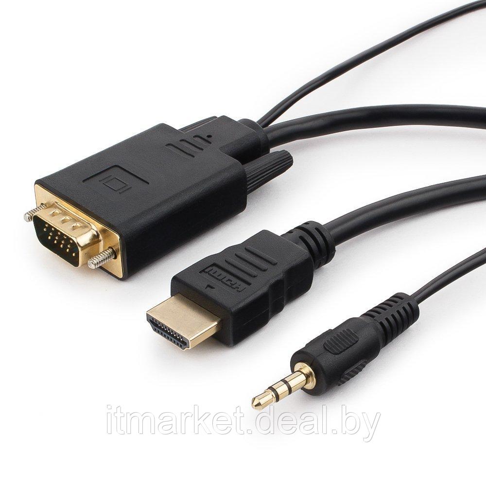 Кабель-переходник Cablexpert A-HDMI-VGA-03-5M - фото 1 - id-p208991018