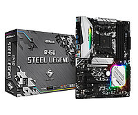 Материнская плата ASRock B450 STEEL LEGEND B450 4xDDR4-3533 2xPCI-Ex16x 2xM.2 USB3.1 gen2 (A,C) ATX (Socket