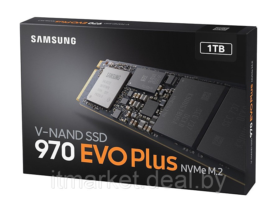 Жесткий диск SSD 1TB Samsung 970 Evo Plus (MZ-V7S1T0BW) - фото 6 - id-p208974190