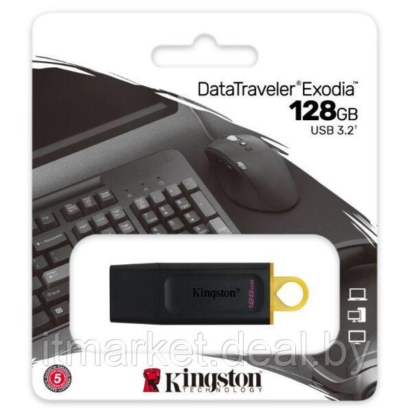 Usb flash disk 128Gb Kingston DataTraveler Exodia (DTX/128GB) - фото 4 - id-p208984070