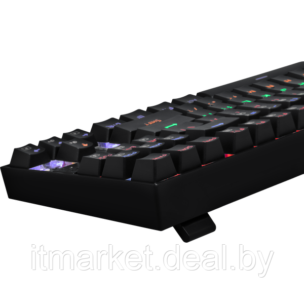 Клавиатура Redragon Kumara Rainbow (74882) (Механическая, OUTEMU+BLUE, RGB, 87 клавиш, USB) - фото 4 - id-p208979130
