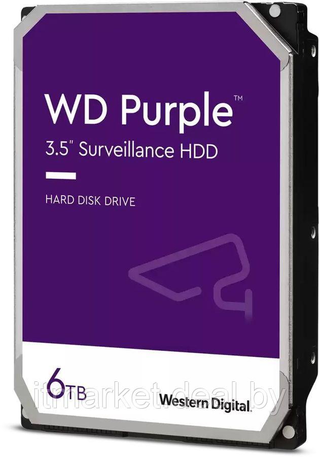 Жесткий диск 6Tb Western Digital Purple (WD63PURZ) - фото 1 - id-p208990082