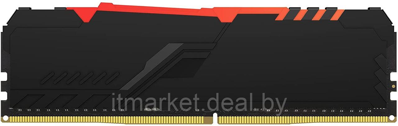 Модуль памяти 8Gb Kingston FURY Beast RGB (KF432C16BBA/8) - фото 3 - id-p208984102