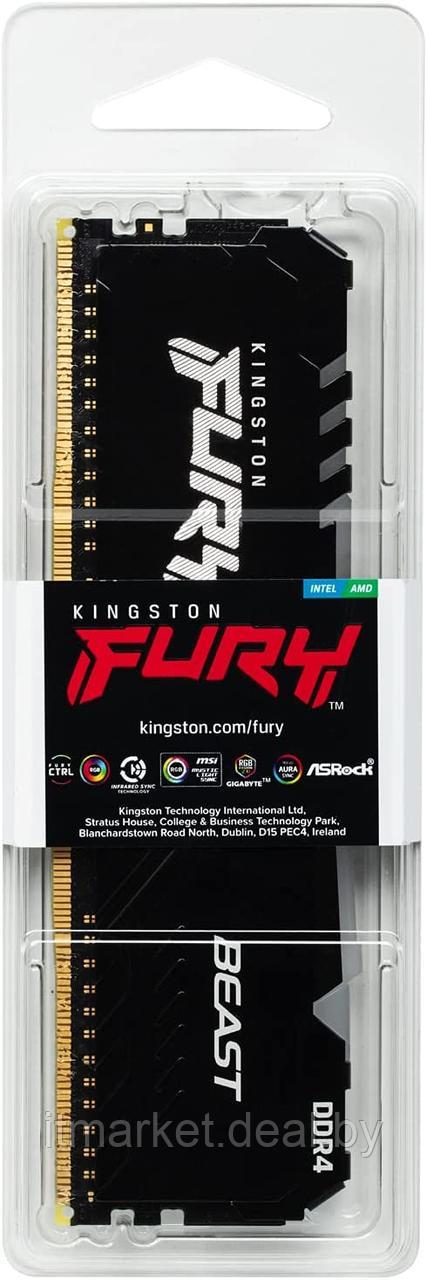 Модуль памяти 8Gb Kingston FURY Beast RGB (KF432C16BBA/8) - фото 5 - id-p208984102