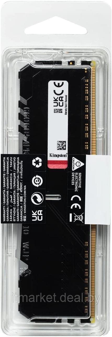 Модуль памяти 8Gb Kingston FURY Beast RGB (KF432C16BBA/8) - фото 6 - id-p208984102