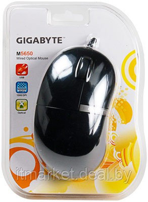 Мышь Gigabyte GM-M5650 Black - фото 1 - id-p208973295