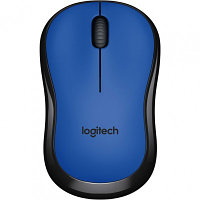 Мышь Logitech M220 Silent (910-004879) Blue (1000dpi, 3 кнопки, Wireless)